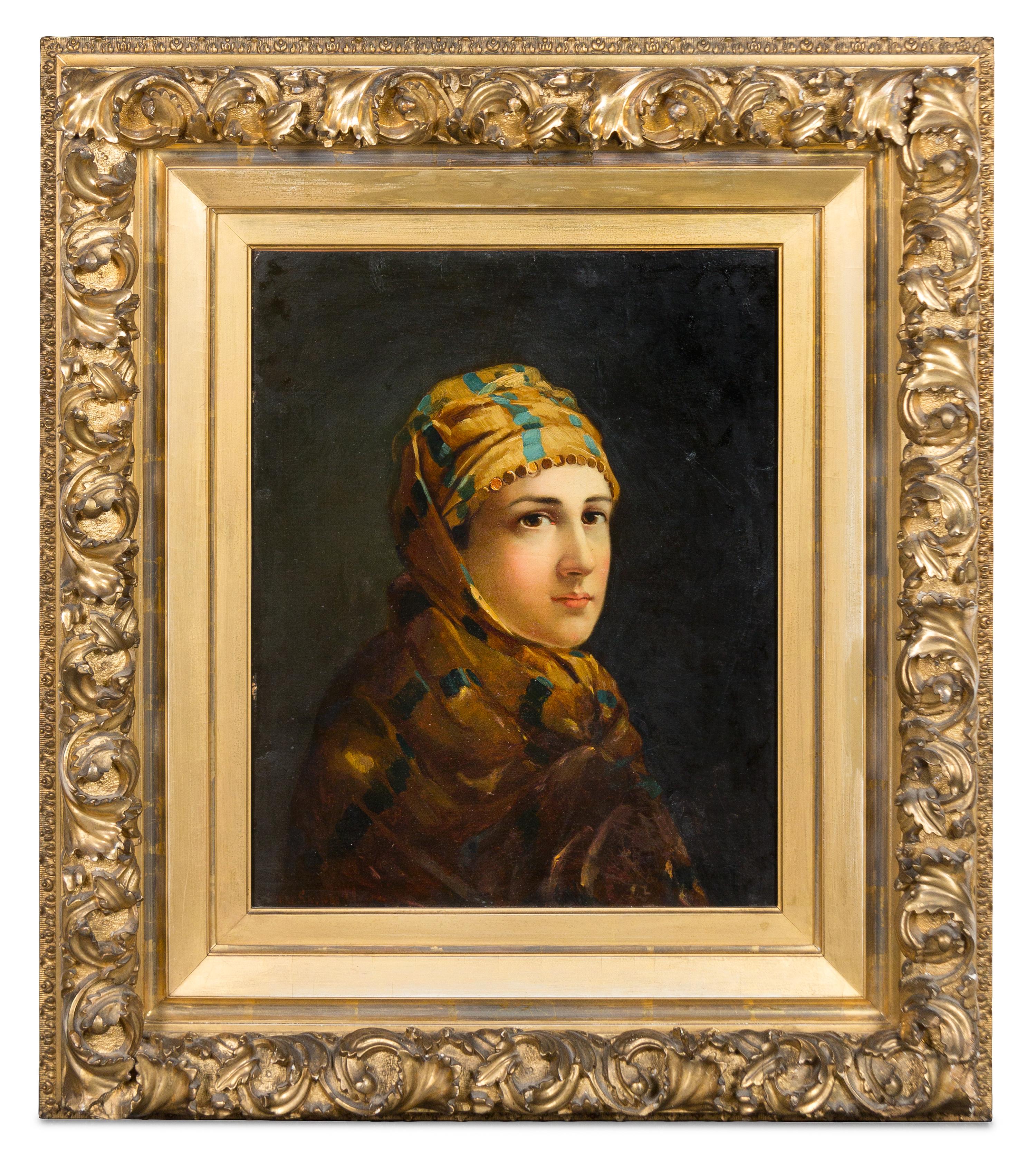 Pierre Sagnac, (20th Century), Portrait of a Woman