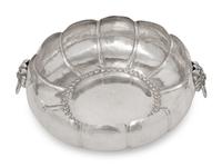 A Peruvian Silver Centerpiece Bowl