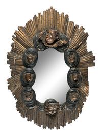 A Florentine Giltwood Mirror