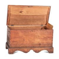 A Federal Cherrywood Blanket Chest