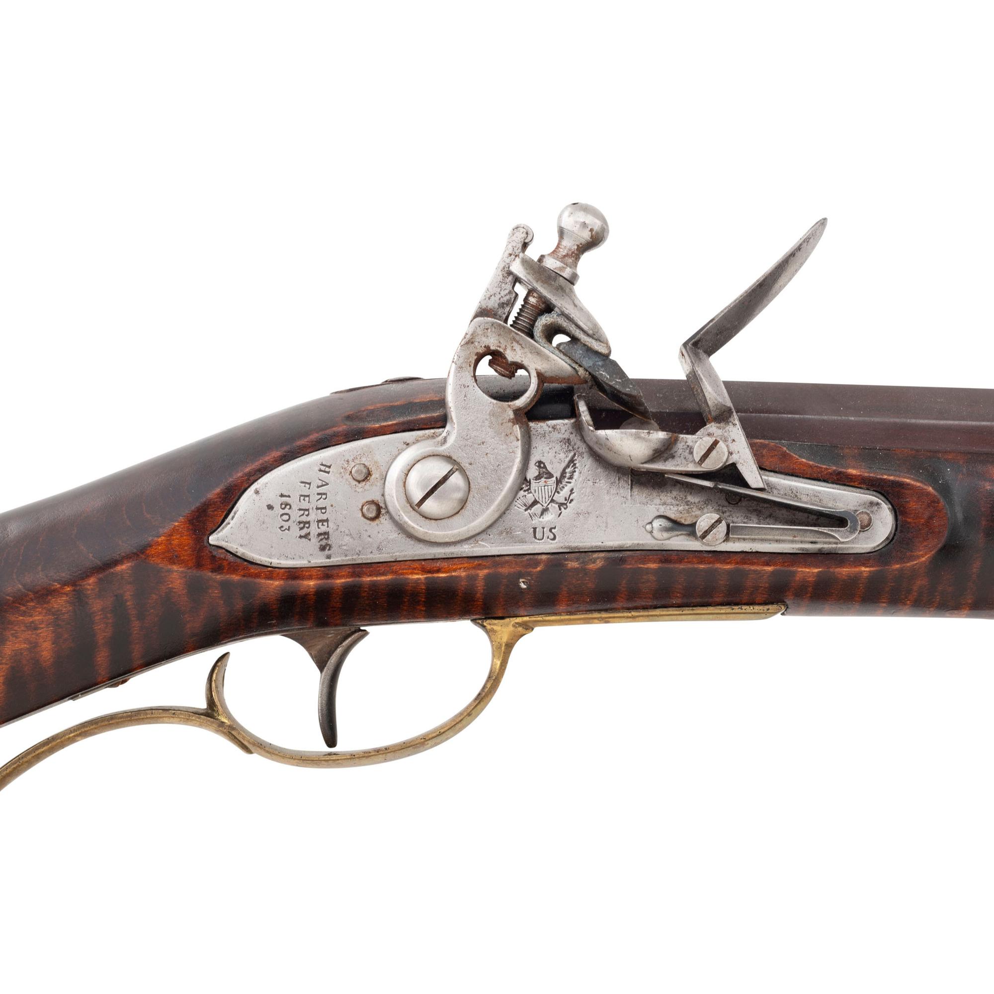 Village Restorations & Consulting Commemorative Presentation Grade Lewis & Clark Rifle Set by Chuck Edwards