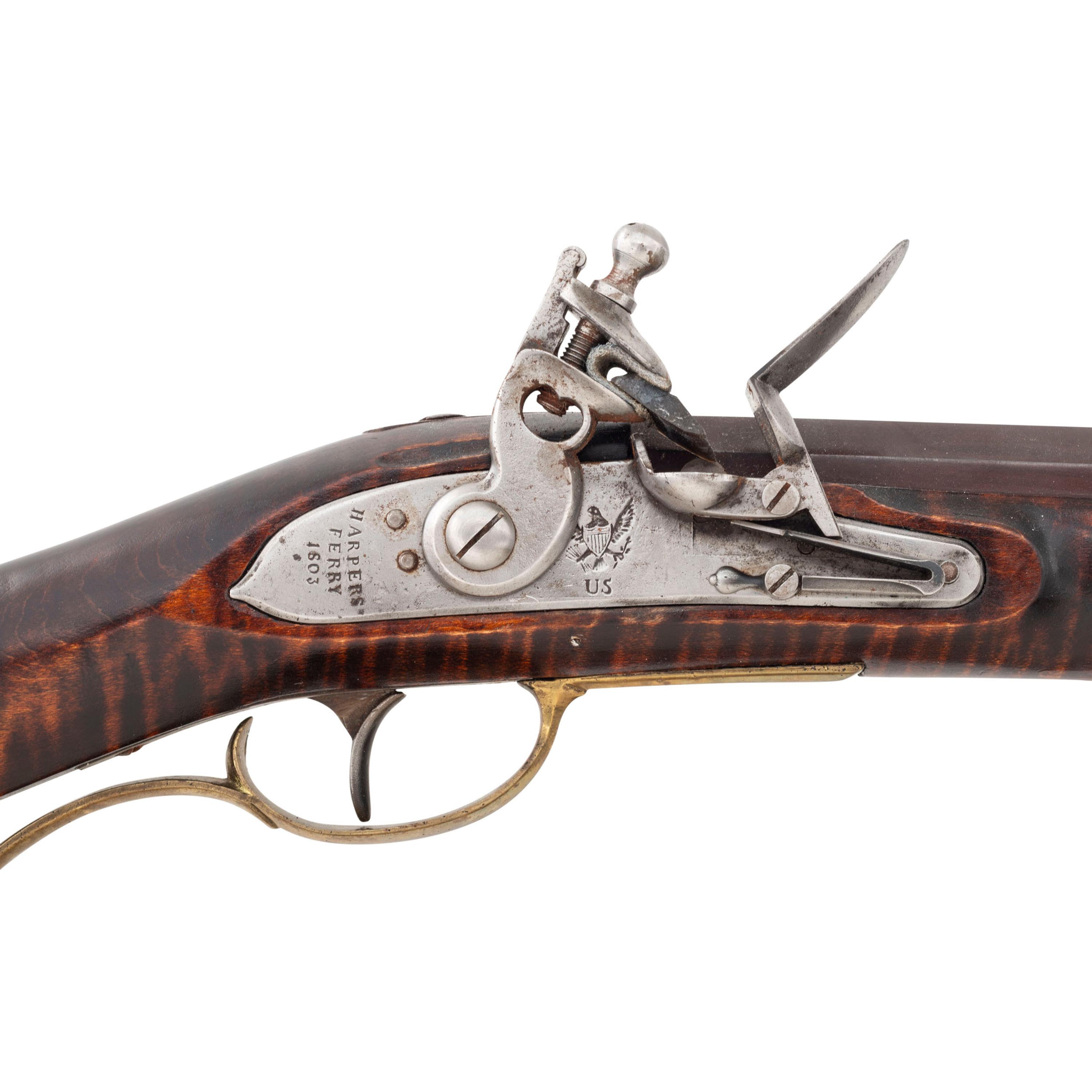 Village Restorations & Consulting Commemorative Presentation Grade Lewis & Clark Rifle Set by Chuck Edwards