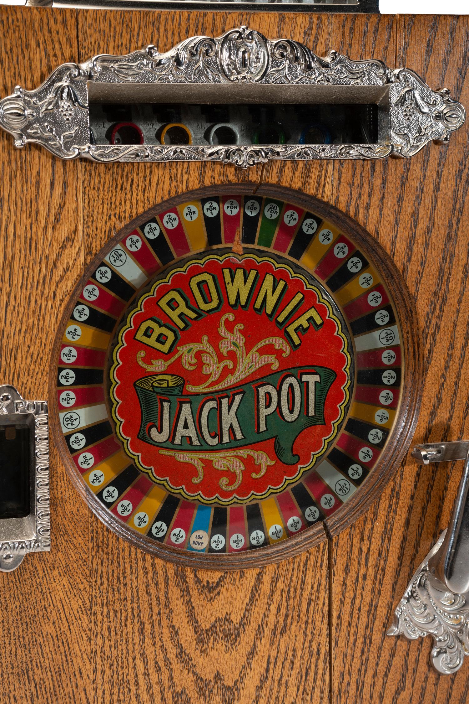 A Watling Brownie Jackpot Nickel Slot Machine