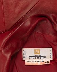 Givenchy Couture Leather Dress, 1990s