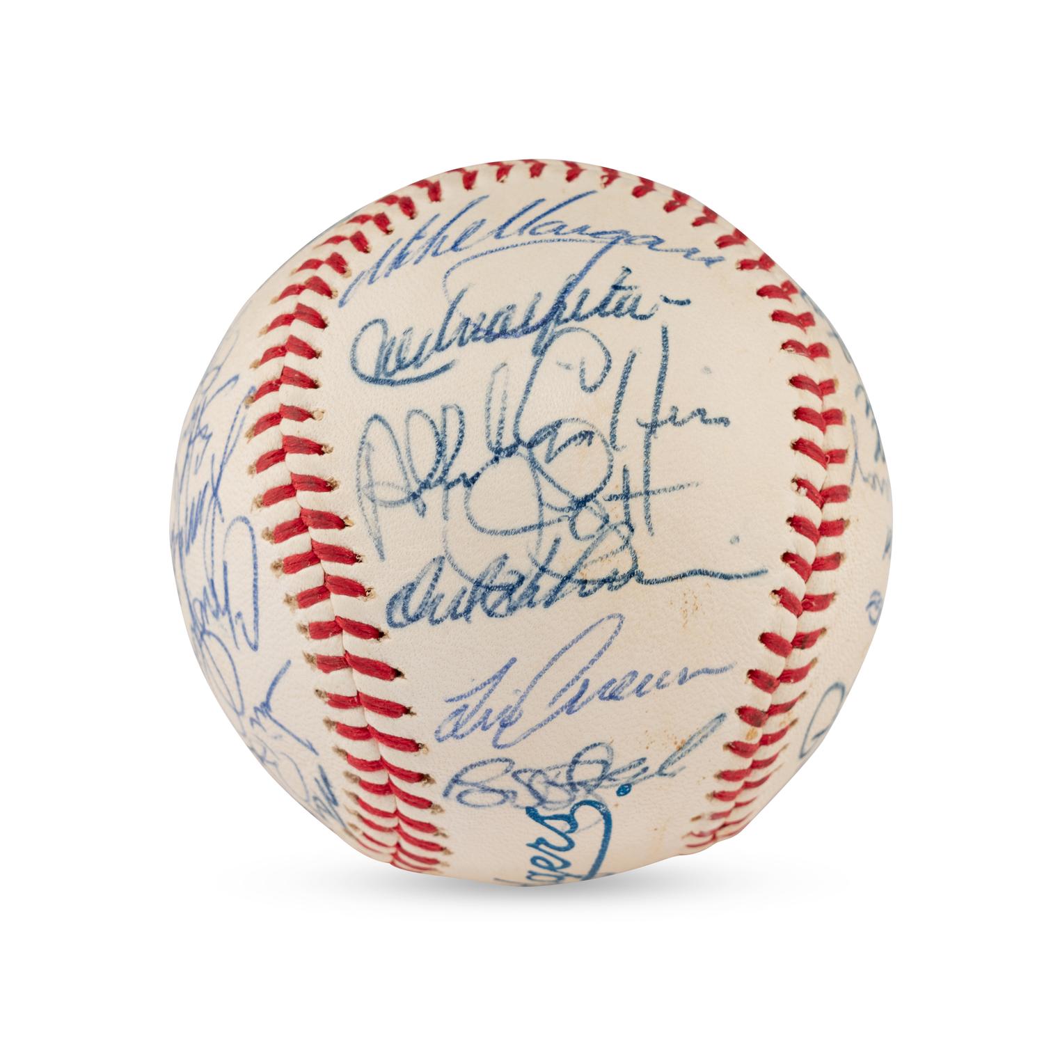 A 1991 Los Angeles Dodgers Team Signed Autograph Baseball (Beckett Authentication Services Letter of Authenticity)