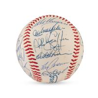 A 1991 Los Angeles Dodgers Team Signed Autograph Baseball (Beckett Authentication Services Letter of Authenticity)