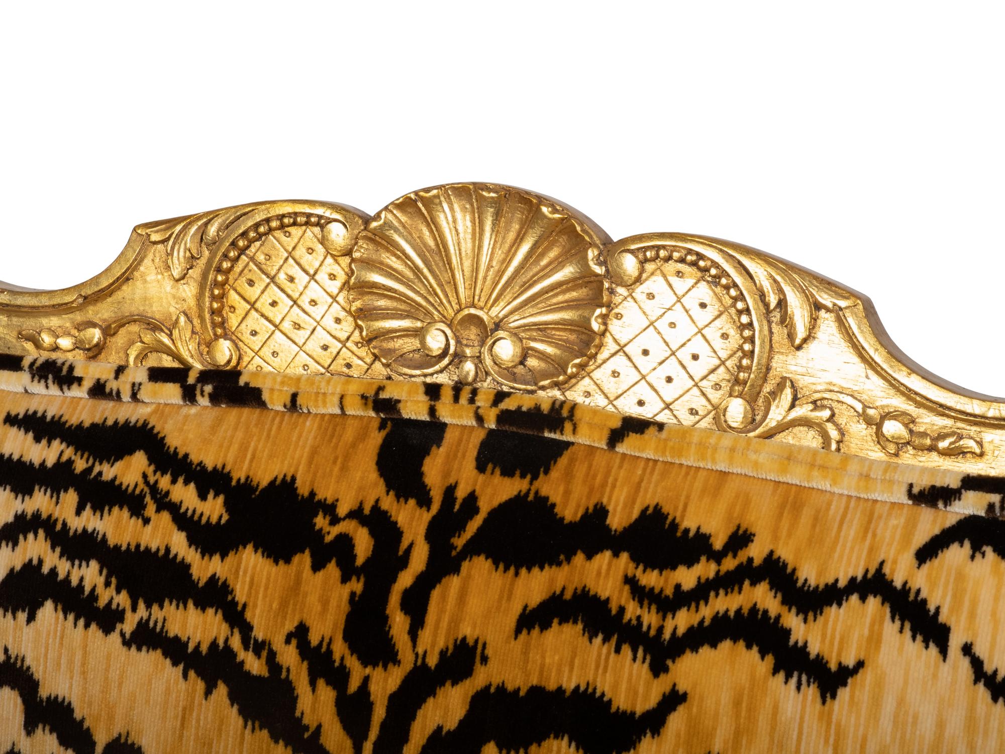 A Régence Style Giltwood Fauteuil