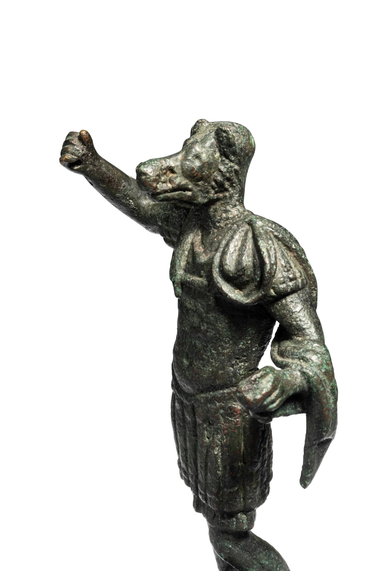 A Romano-Egyptian Bronze Hermanubis