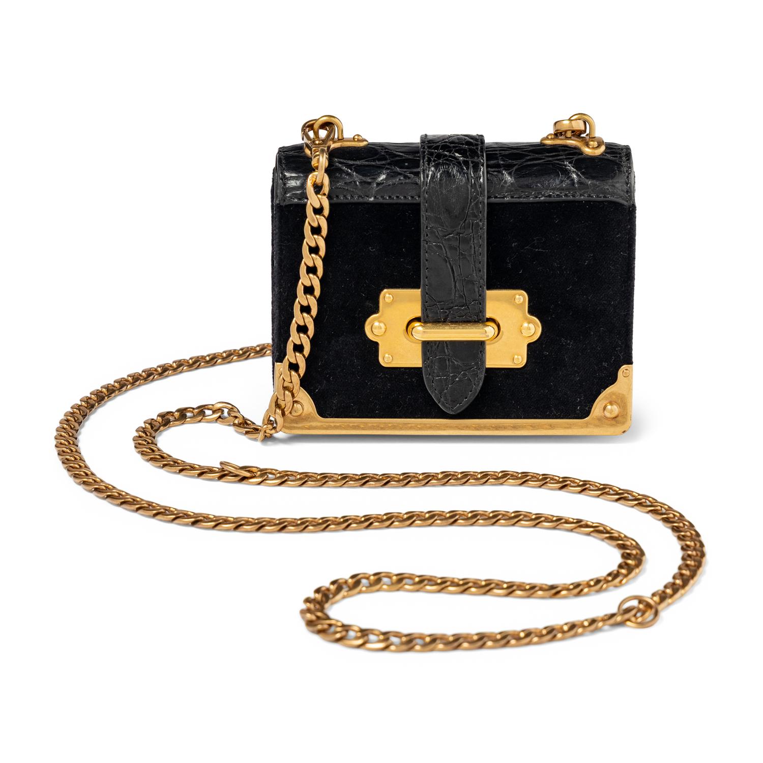 PRADA, MICRO CAHIER BAG