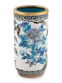 A Cloisonné Umbrella and Stick Stand