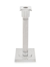 A Set of Four Art Deco Style Silver-Plate Candlesticks