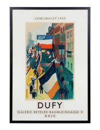 Jean Dufy (French, 1888-1964) Galerie Beyeler-Baumleingase…