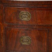 A George III Style Crossbanded Mahogany Sideboard — 19th Century