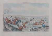After Henry Alken, (British, 1785-1851), Full Cry, Getting Away, The Death and The Meeting, (four works from the Leicestershire series)