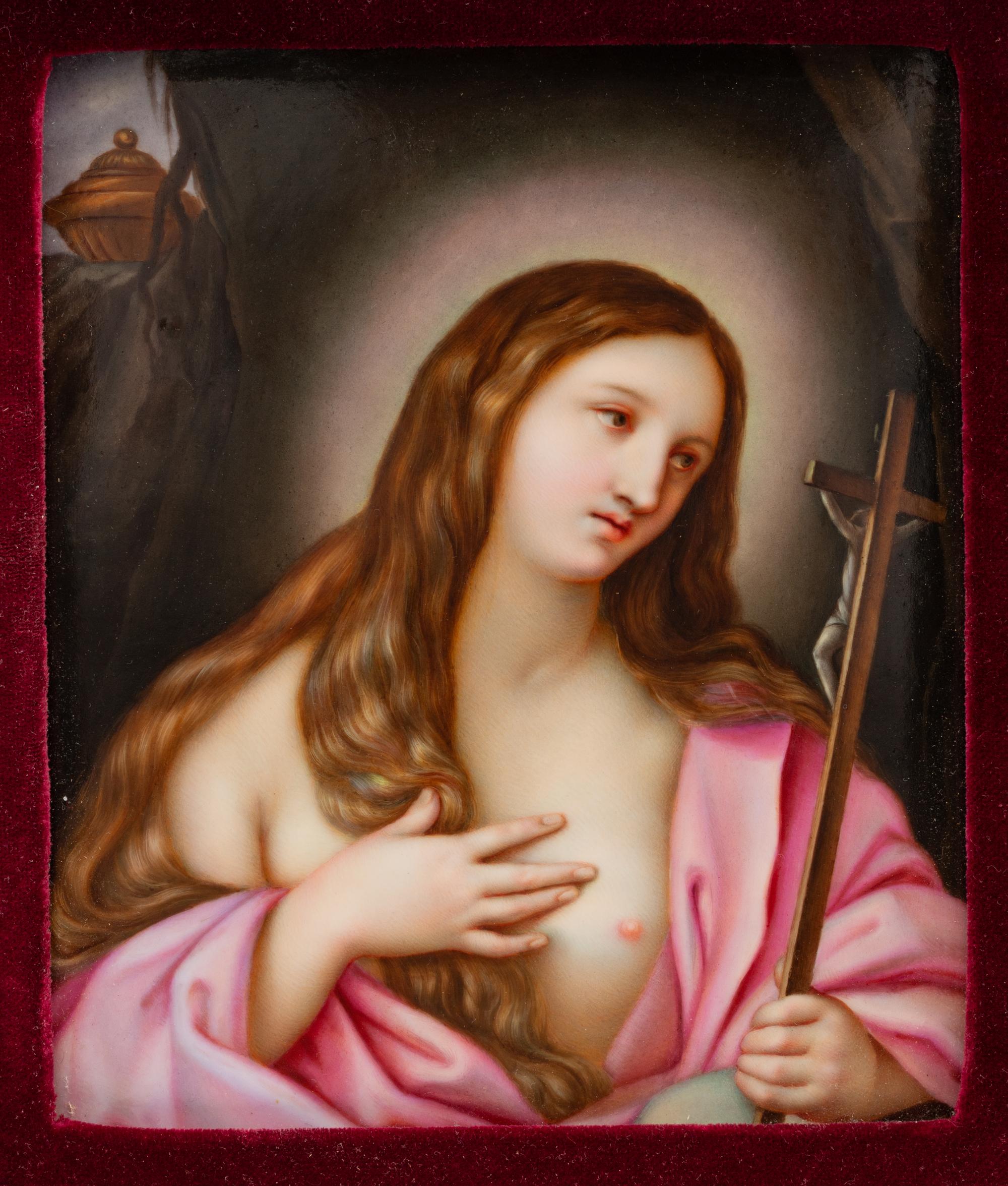 A Berlin (K.P.M.) Porcelain Plaque