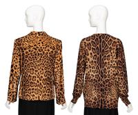 Dolce & Gabbana, Leopard-Print Corduroy Blazer & Cardigan