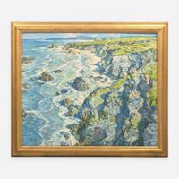Walter Elmer Schofield (American, 1867–1944) Rocky Coastline