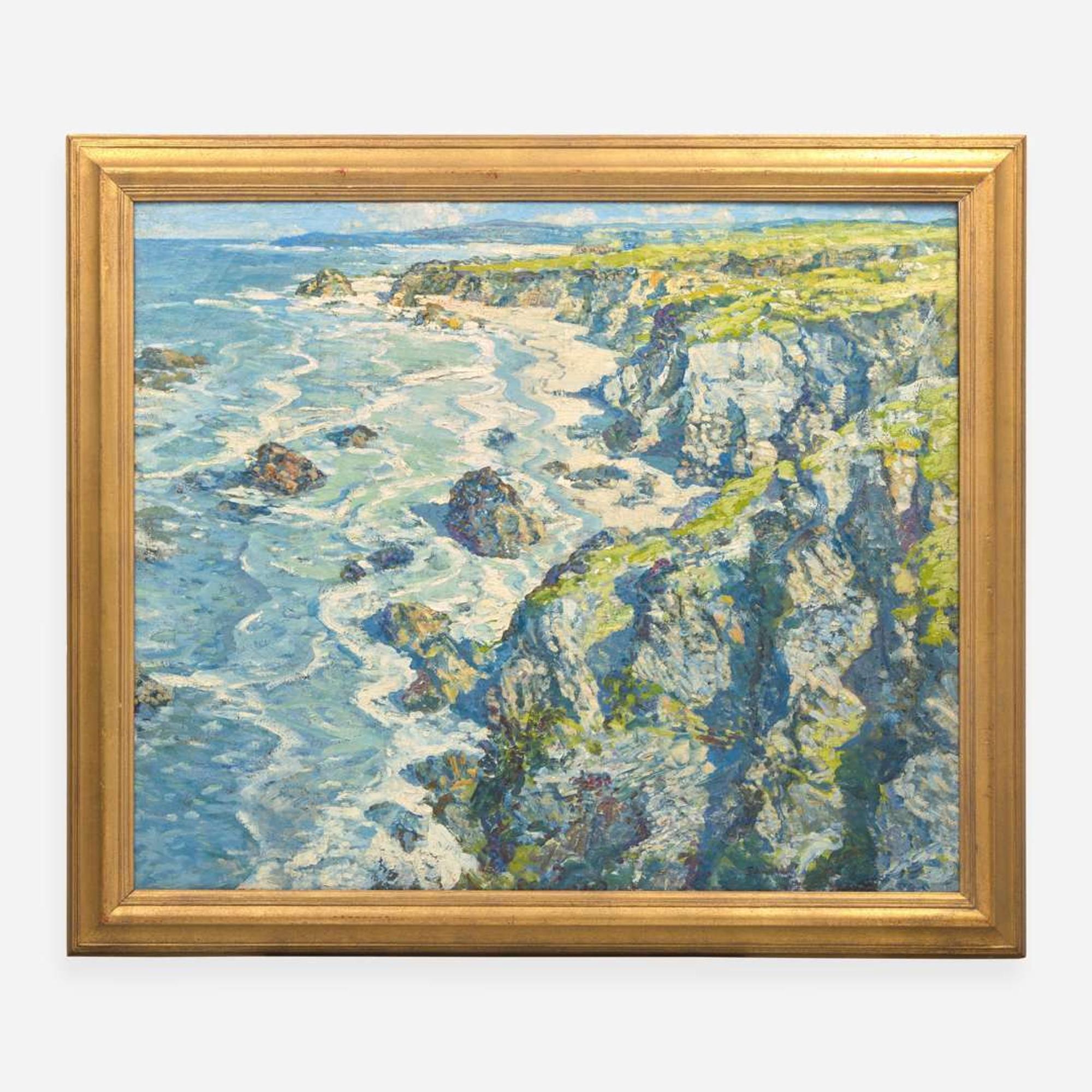 Walter Elmer Schofield (American, 1867–1944) Rocky Coastline