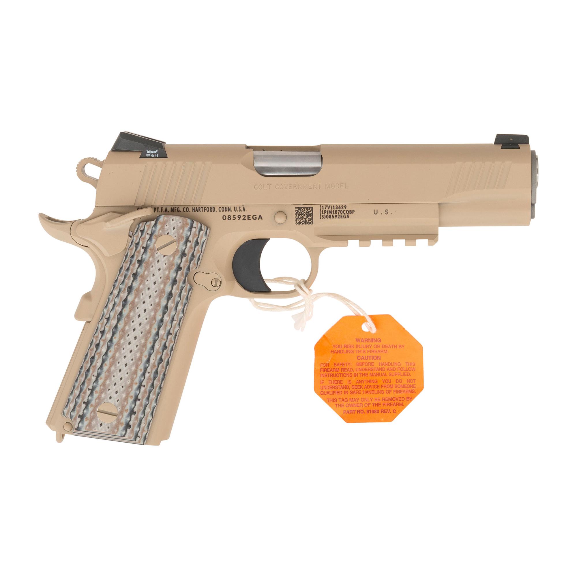 *Colt M45A1 CQBP Pistol in Pelican Case with Accessories