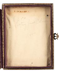[EARLY PHOTOGRAPHY]. A pair of cased portraits of toddlers, including portrait by Isaac REHN, PA.