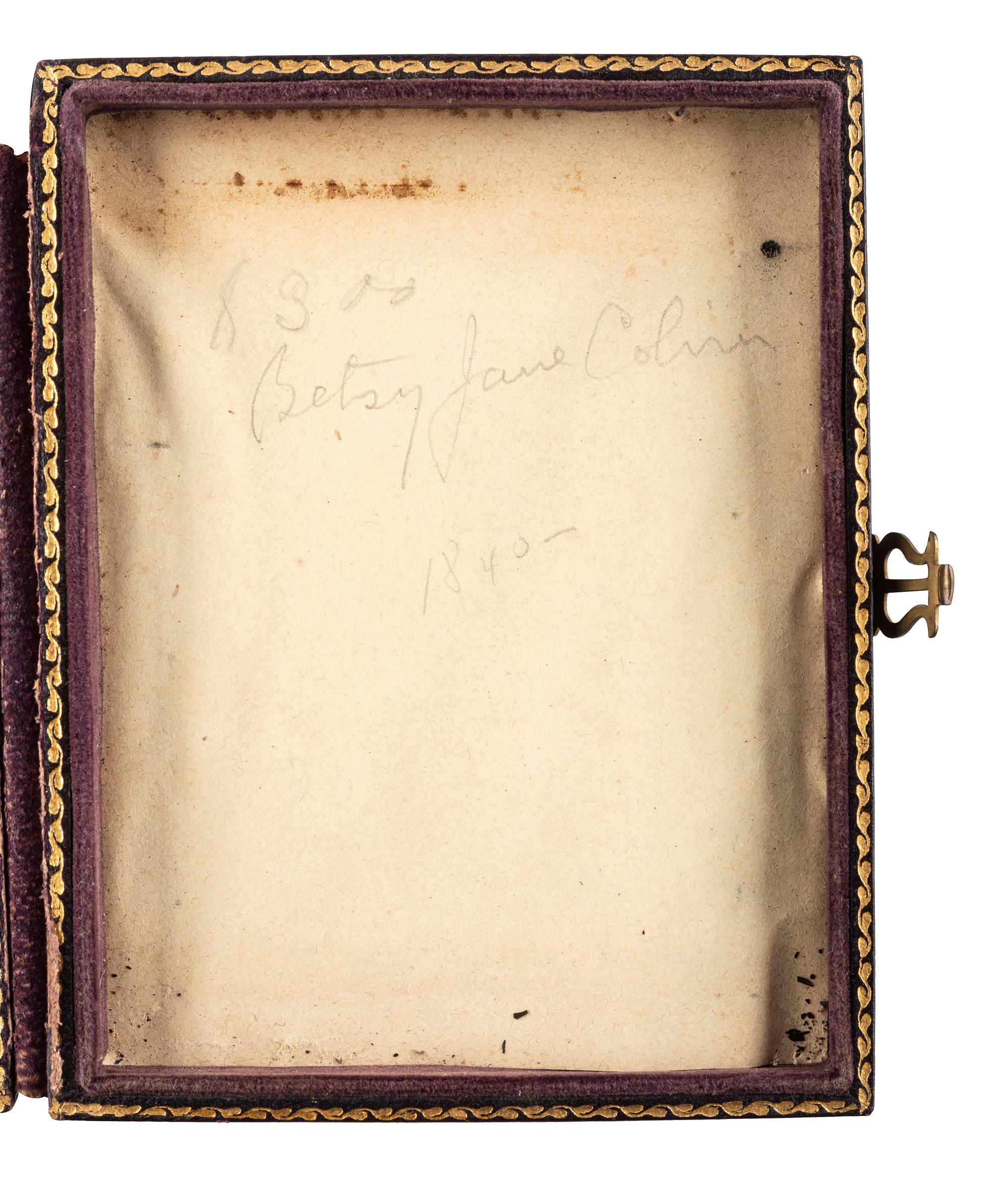 [EARLY PHOTOGRAPHY]. A pair of cased portraits of toddlers, including portrait by Isaac REHN, PA.