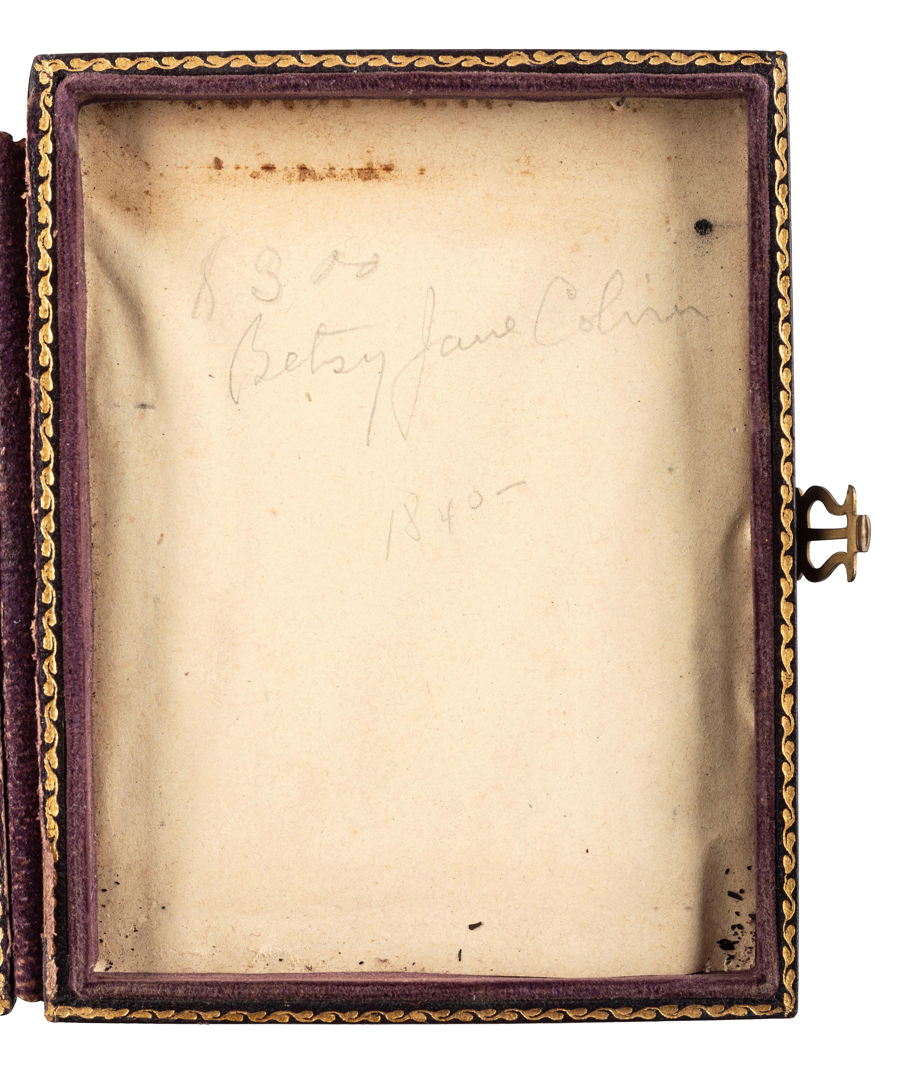 [EARLY PHOTOGRAPHY]. A pair of cased portraits of toddlers, including portrait by Isaac REHN, PA.