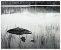 Ansel Adams, (American, 1902-1984), Rock and Grass, Moraine Lake, Sequoia National Park, c. 1932