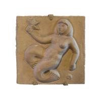 Four Edgar Miller Terra Cotta Tile Reliefs 7.75" W x 3" D x 7.5" H, each — United States, Circa 1940