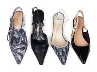 Christian Dior & Chanel, Four Pairs of Shoes