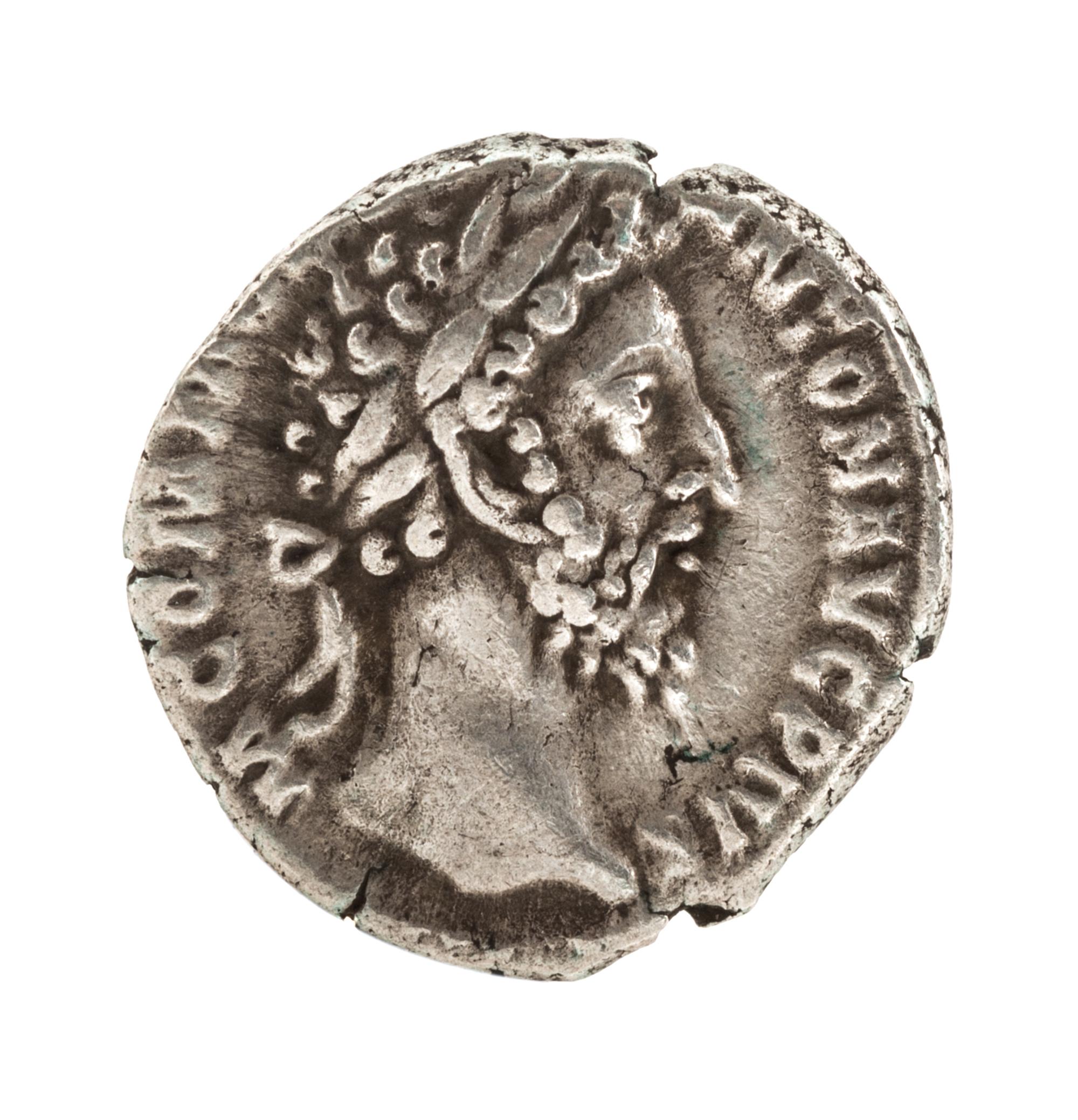 Roman Empire (circa 180 CE), Silver Denarius — Silver Denarius