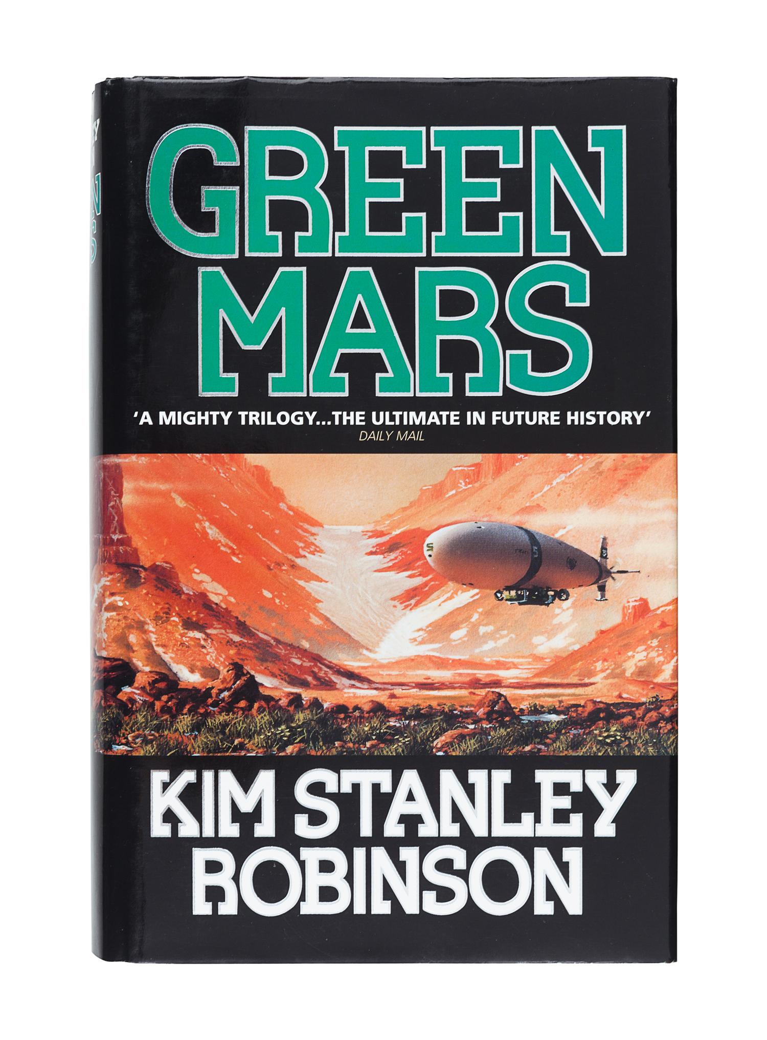 STANLEY ROBINSON, Kim. [Mars Trilogy:] Red Mars . — Green Mars. — Blue Mars . London: HarperCollins, 1992, 1993, 1996.
