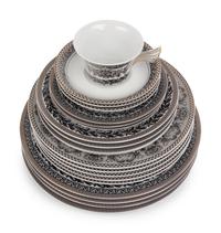 A Group of Versace Marqueterie Porcelain Dinnerware