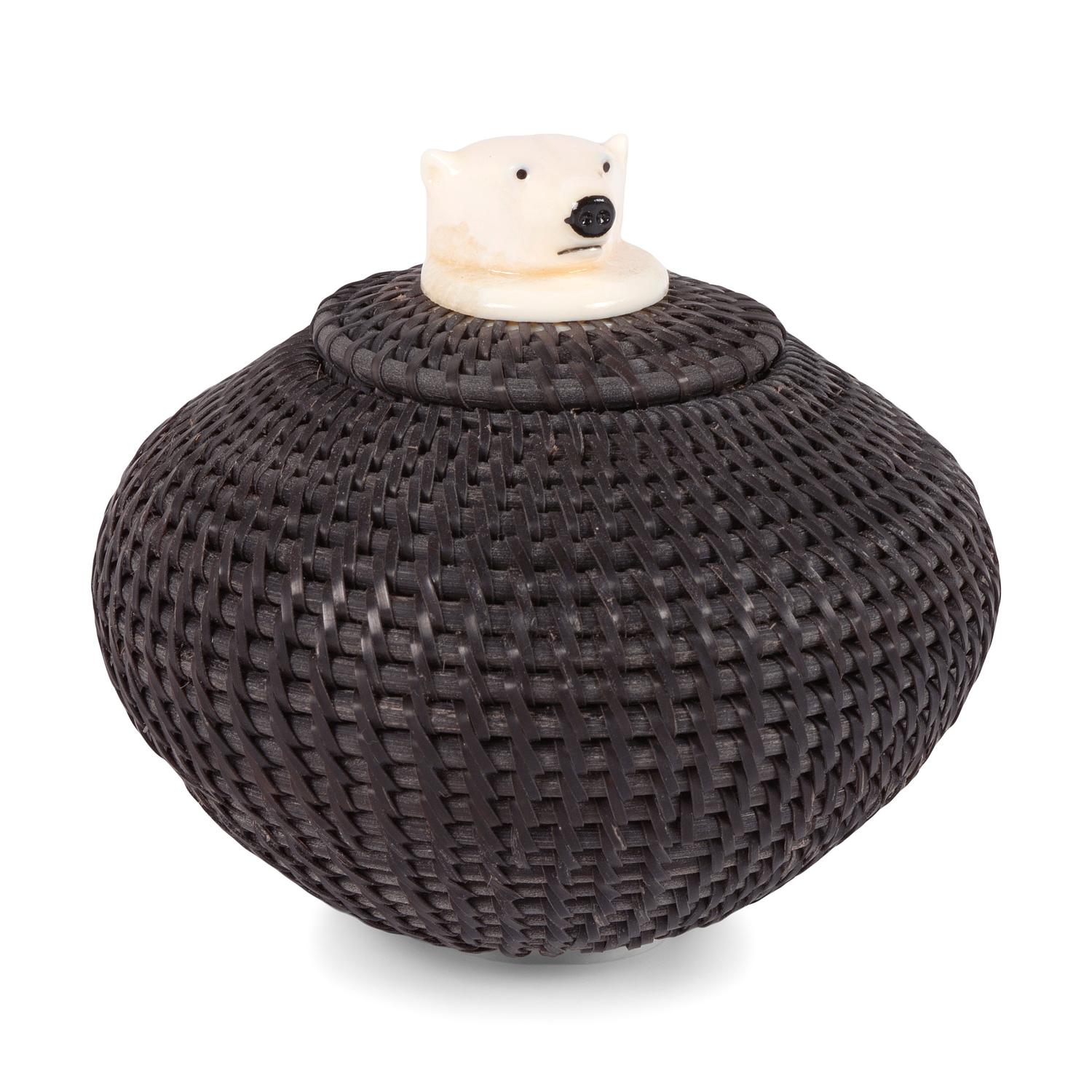 Iñupiat Baleen Basket