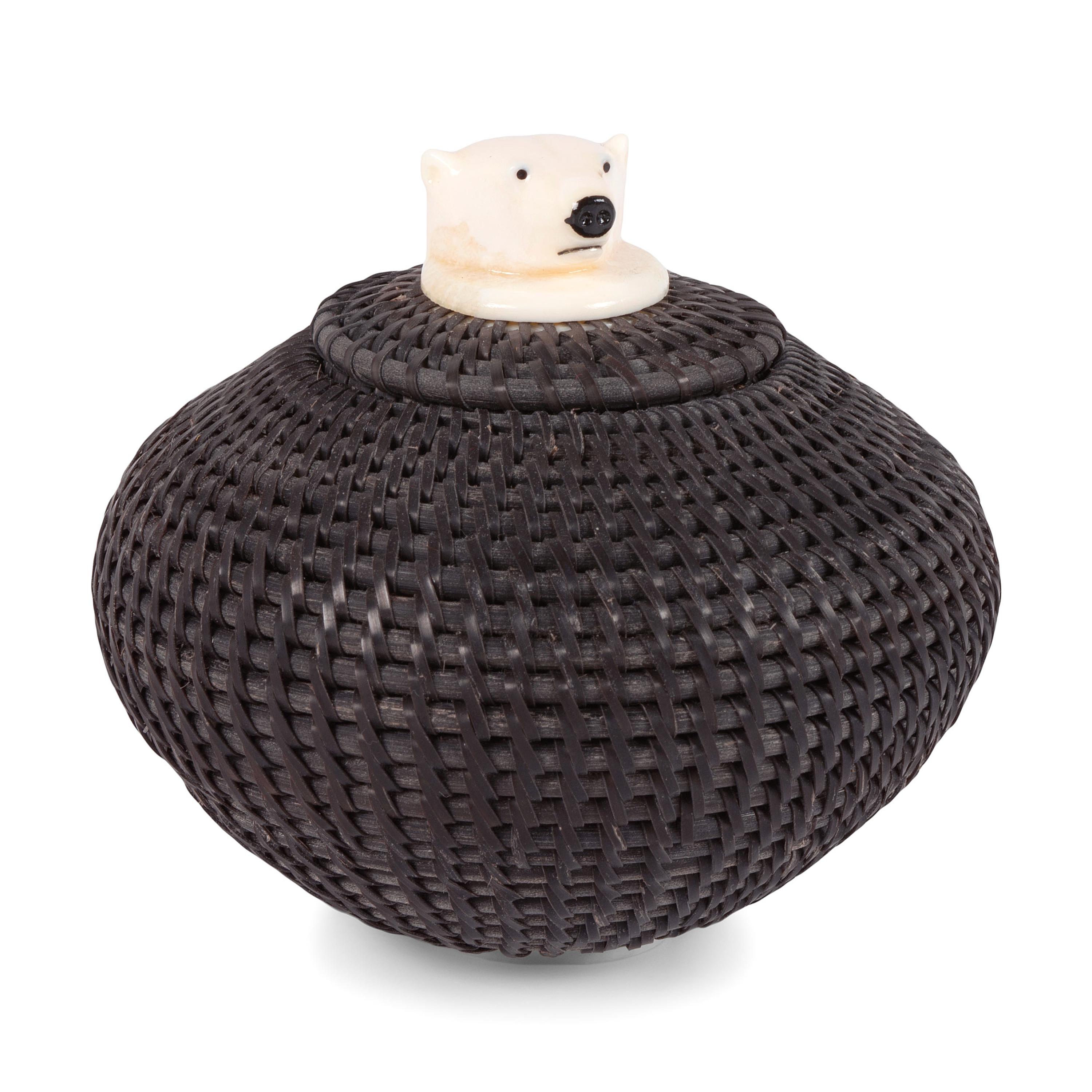 Iñupiat Baleen Basket