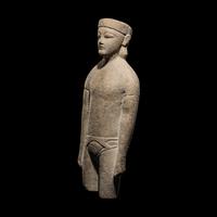 A Cypriot Limestone Figure