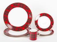 A Ralph Lauren Home Set of Plates Diameter of dinner plate 12 inches.