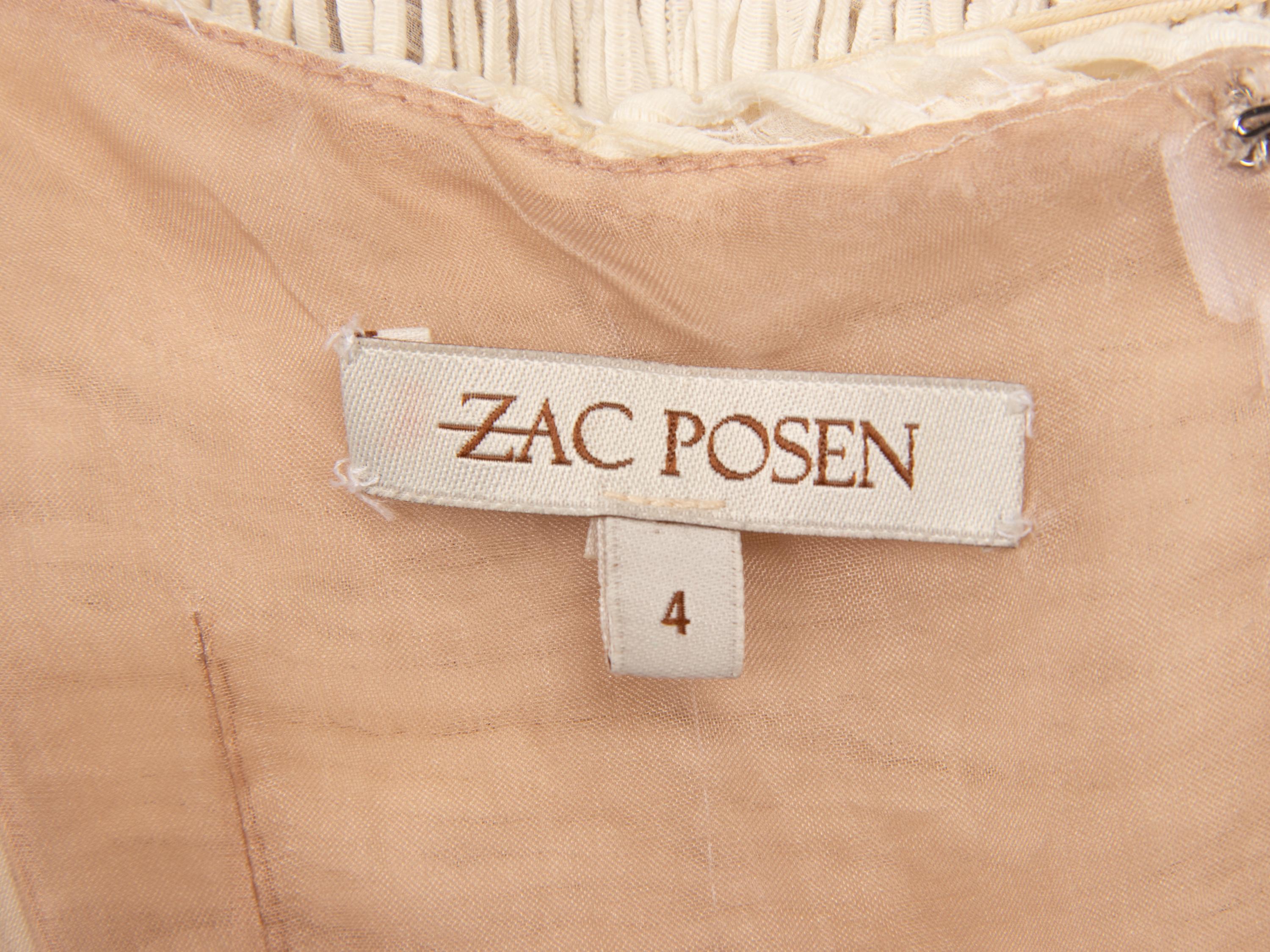 Zac Posen, Textured Silk Cocktail Dress, 2004