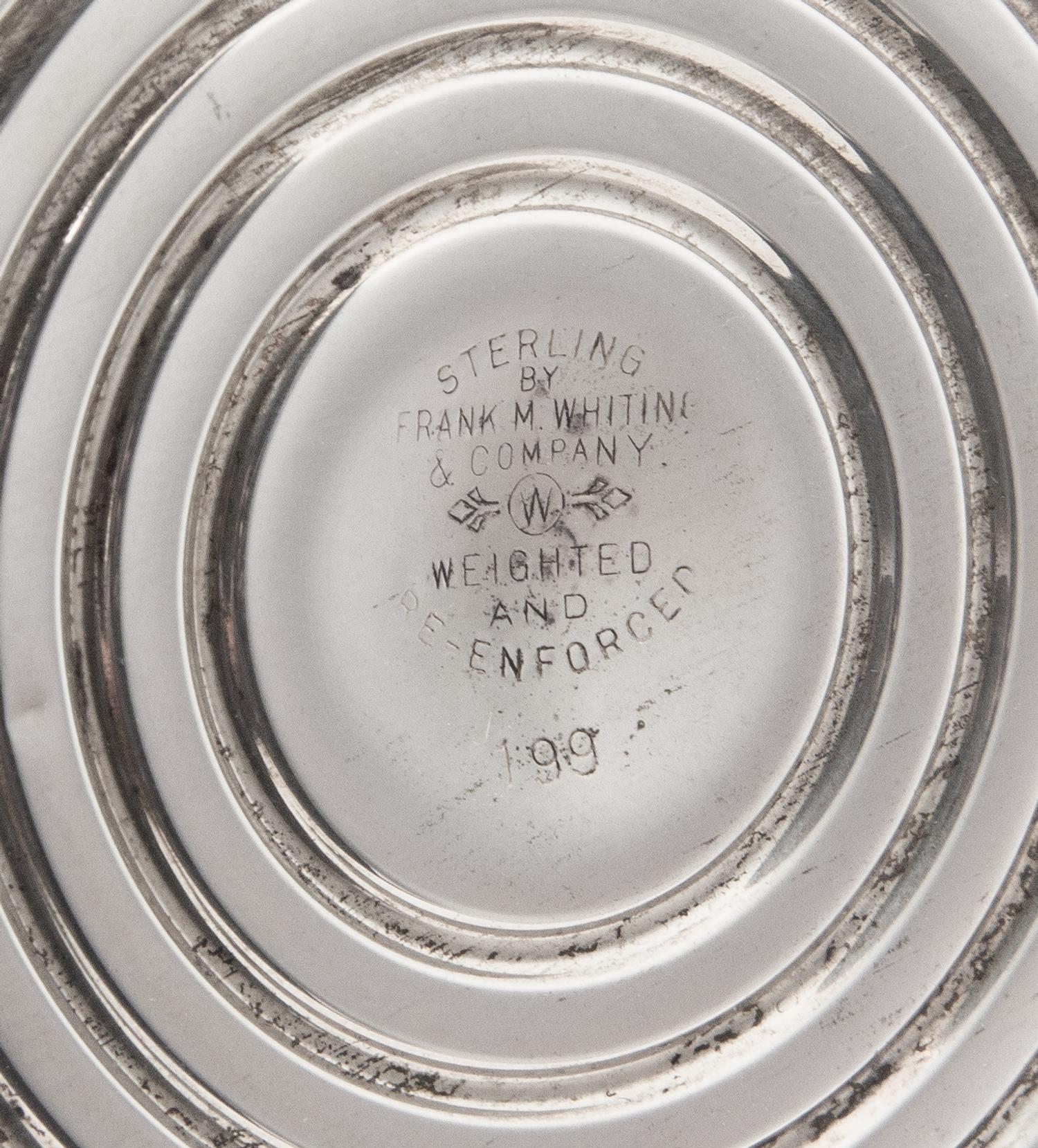 A Collection of American Silver Table Articles, Various Makers, 20th Century, comprising a dish, a pierced fruit bowl, a weighted tazza