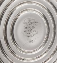 A Collection of American Silver Table Articles, Various Makers, 20th Century, comprising a dish, a pierced fruit bowl, a weighted tazza