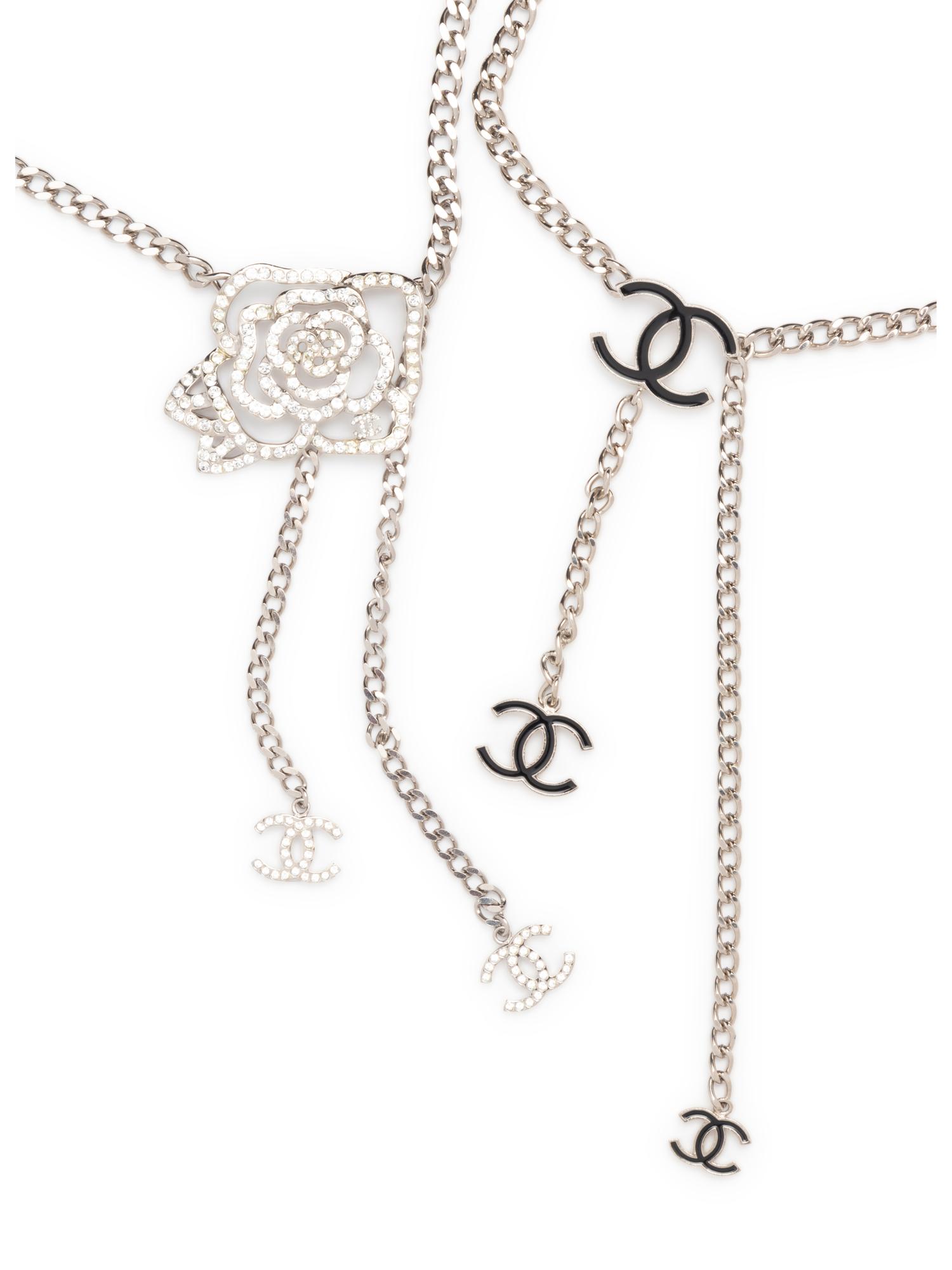 Two Chanel Metal Chain Belts, 2007