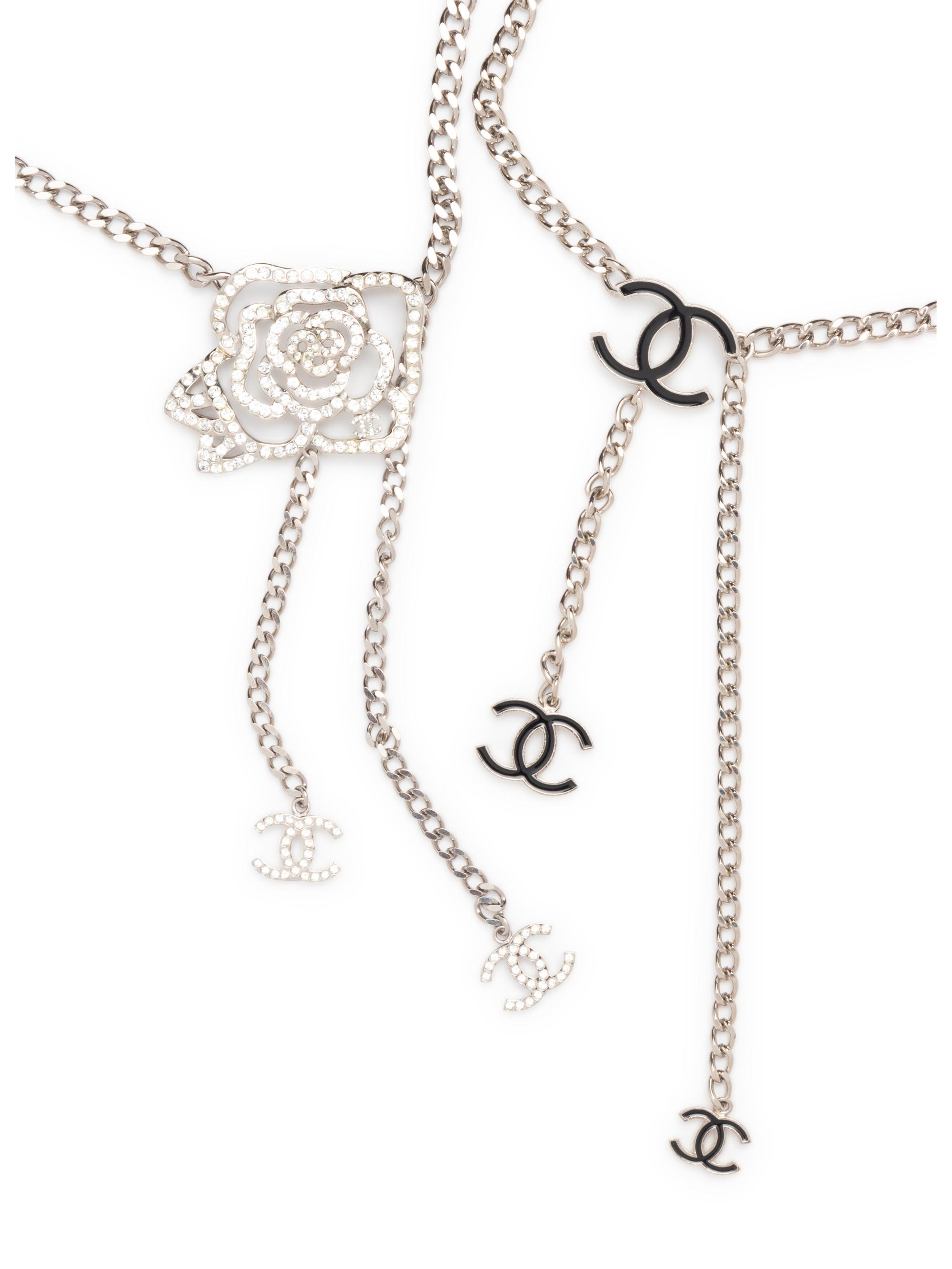 Two Chanel Metal Chain Belts, 2007