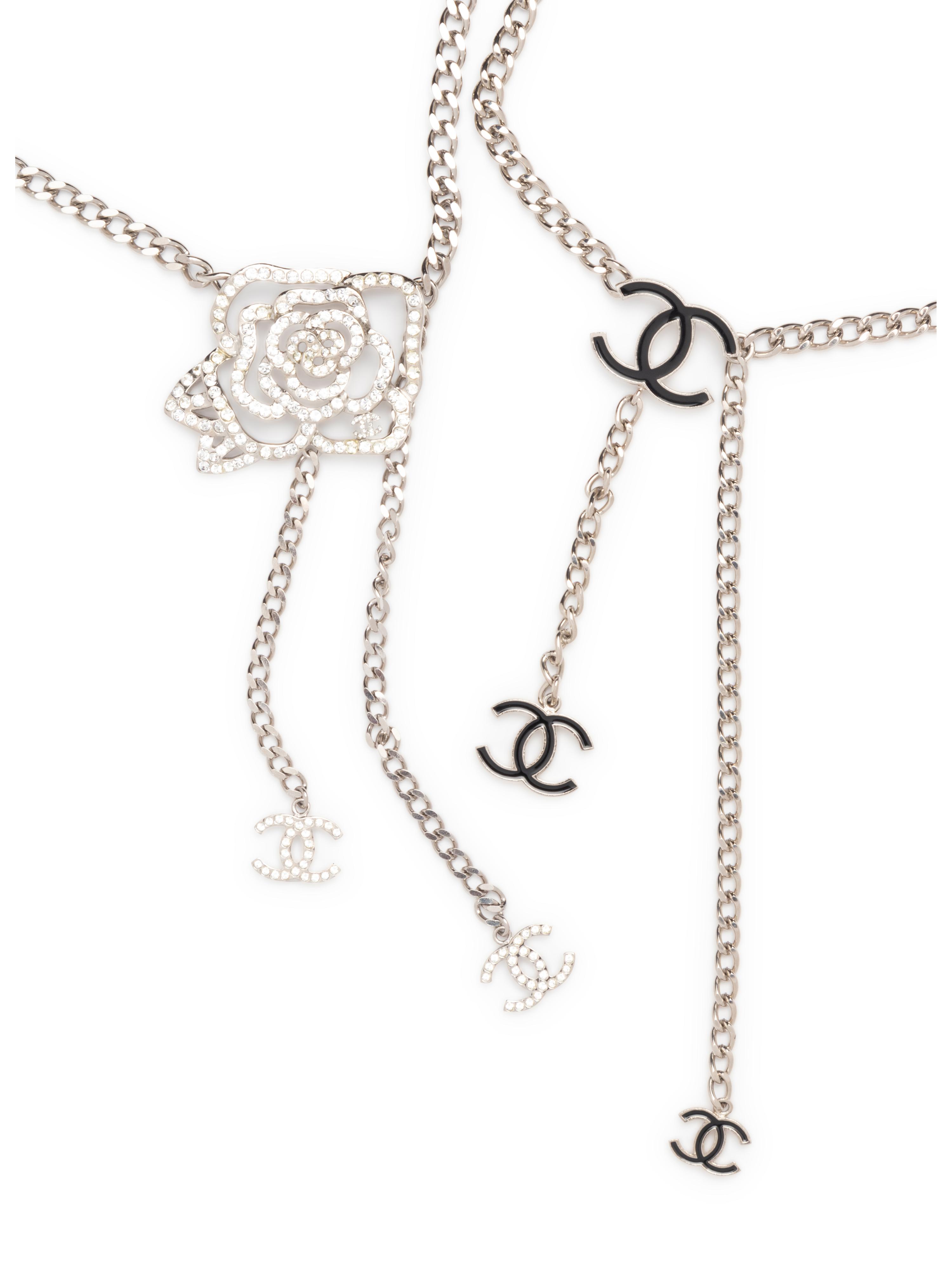 Two Chanel Metal Chain Belts, 2007
