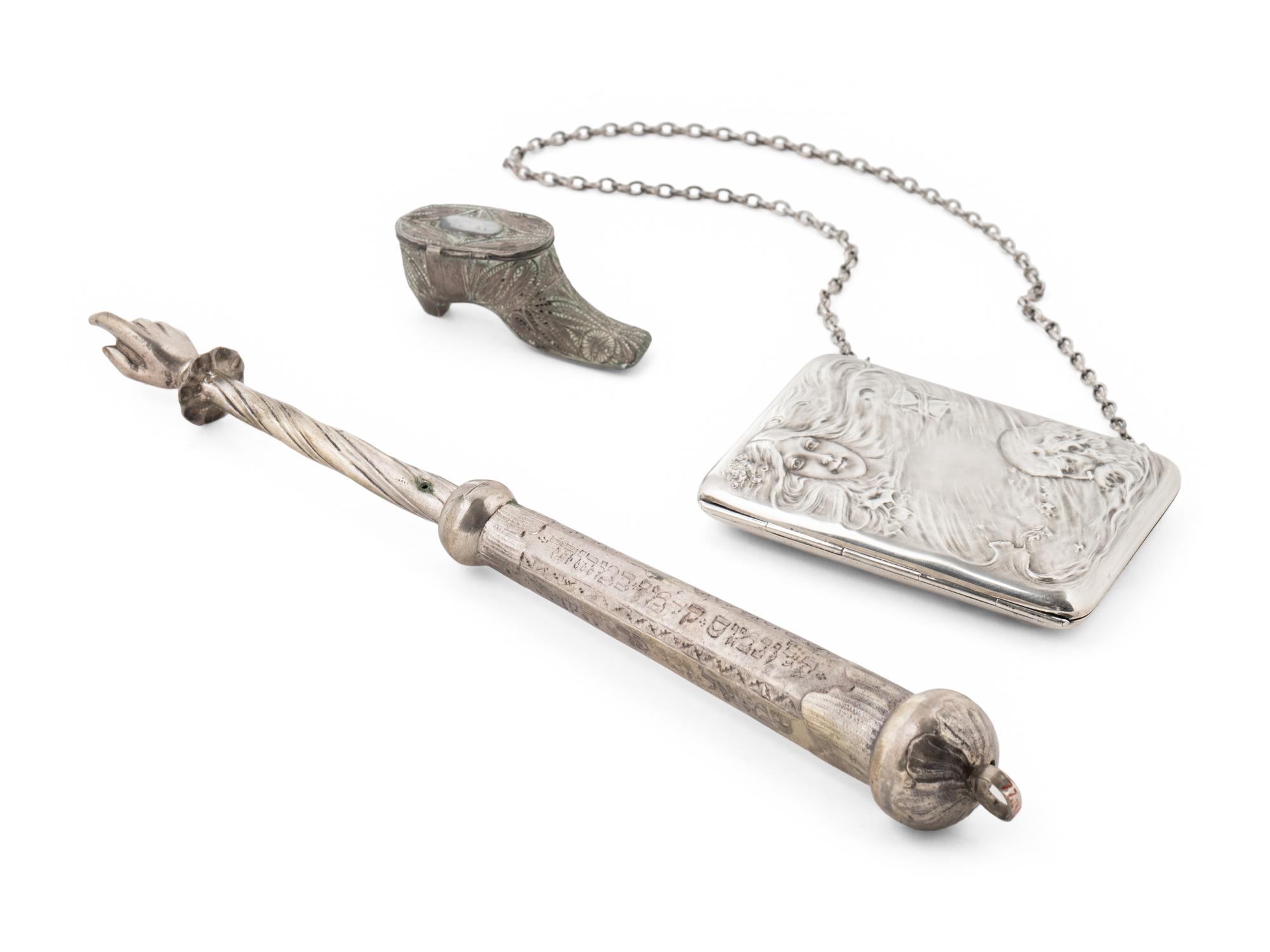 A Group of Seven Silver Articles