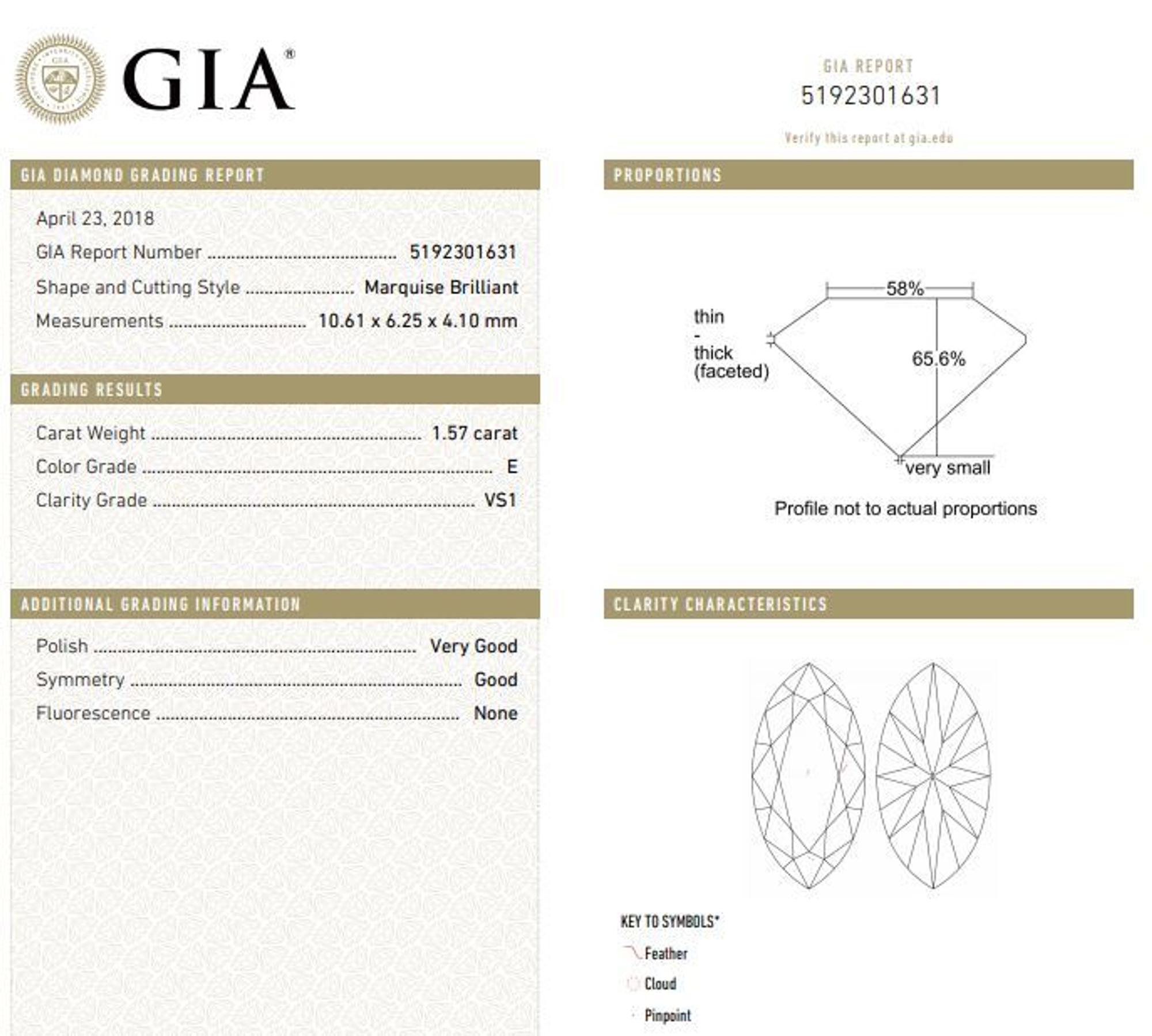 A Platinum and Diamond Ring, 2.40 dwts.