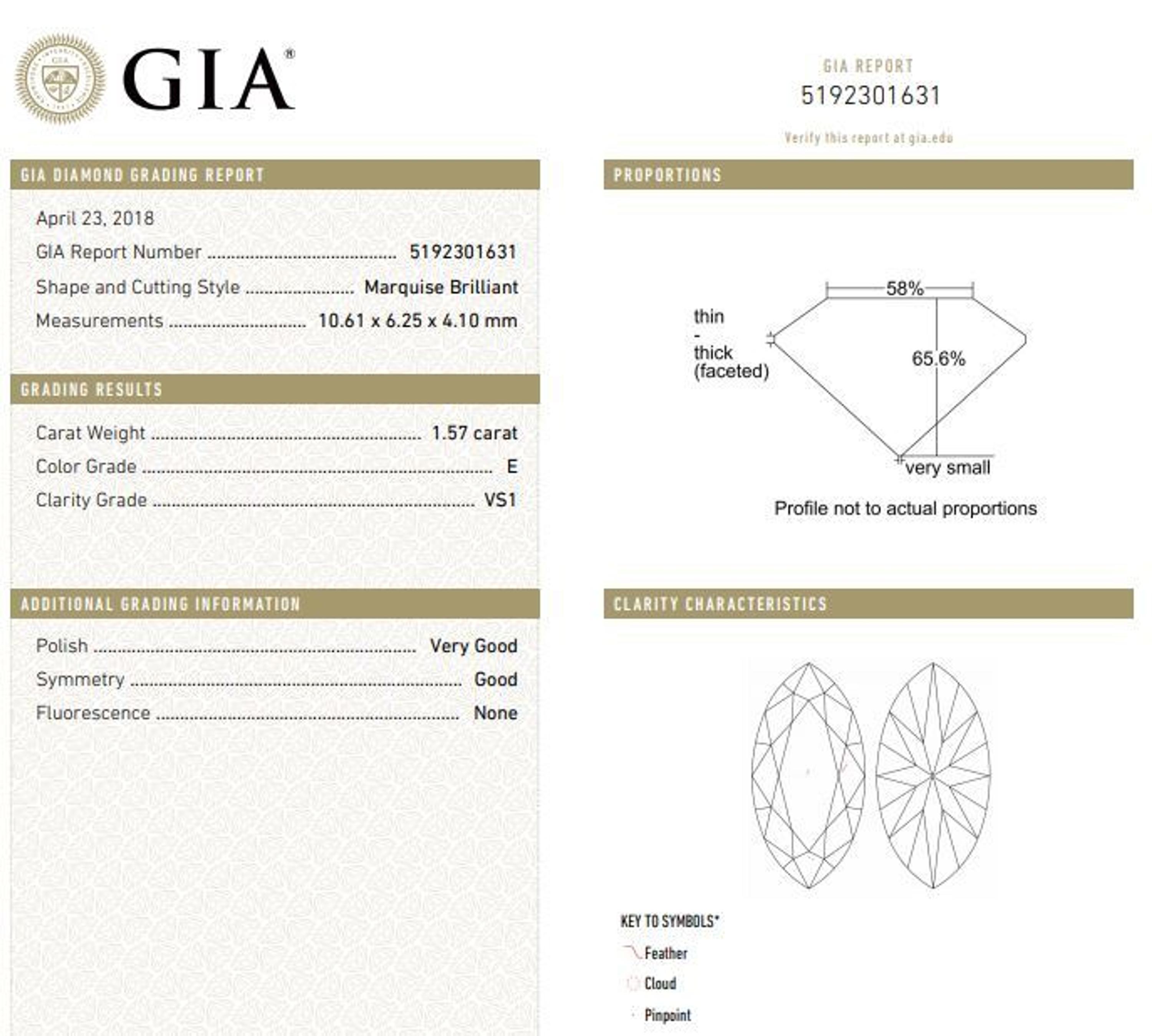 A Platinum and Diamond Ring, 2.40 dwts.