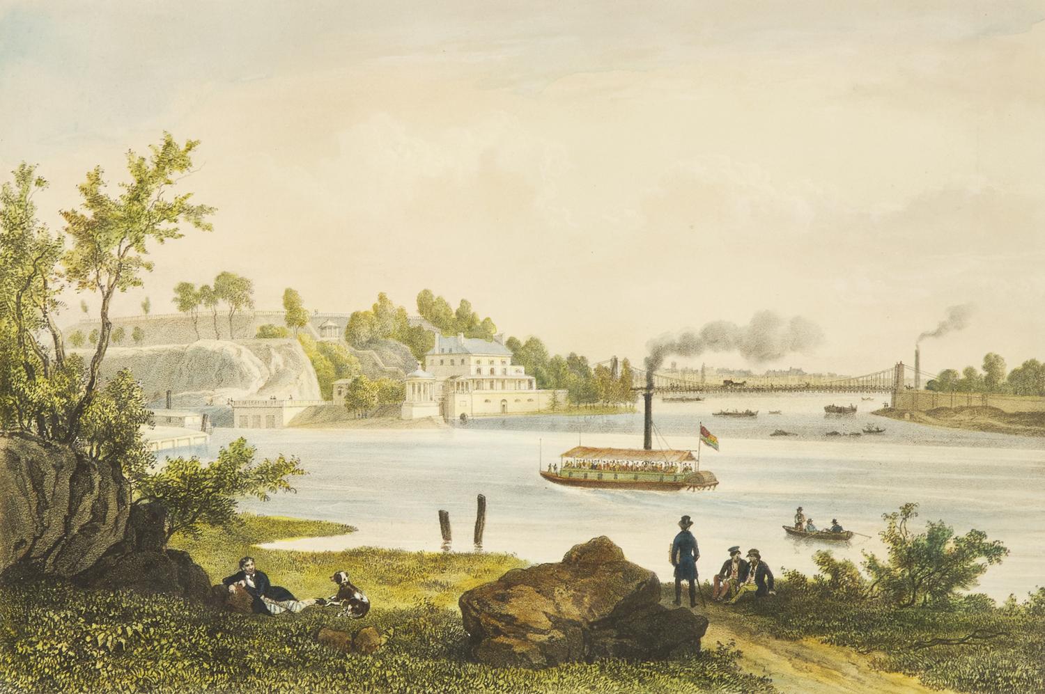 [Prints] Group of Nine Philadelphia Related Prints