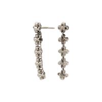 TIFFANY & CO., DIAMOND AND PLATINUM 'LACE' DROP EARRINGS