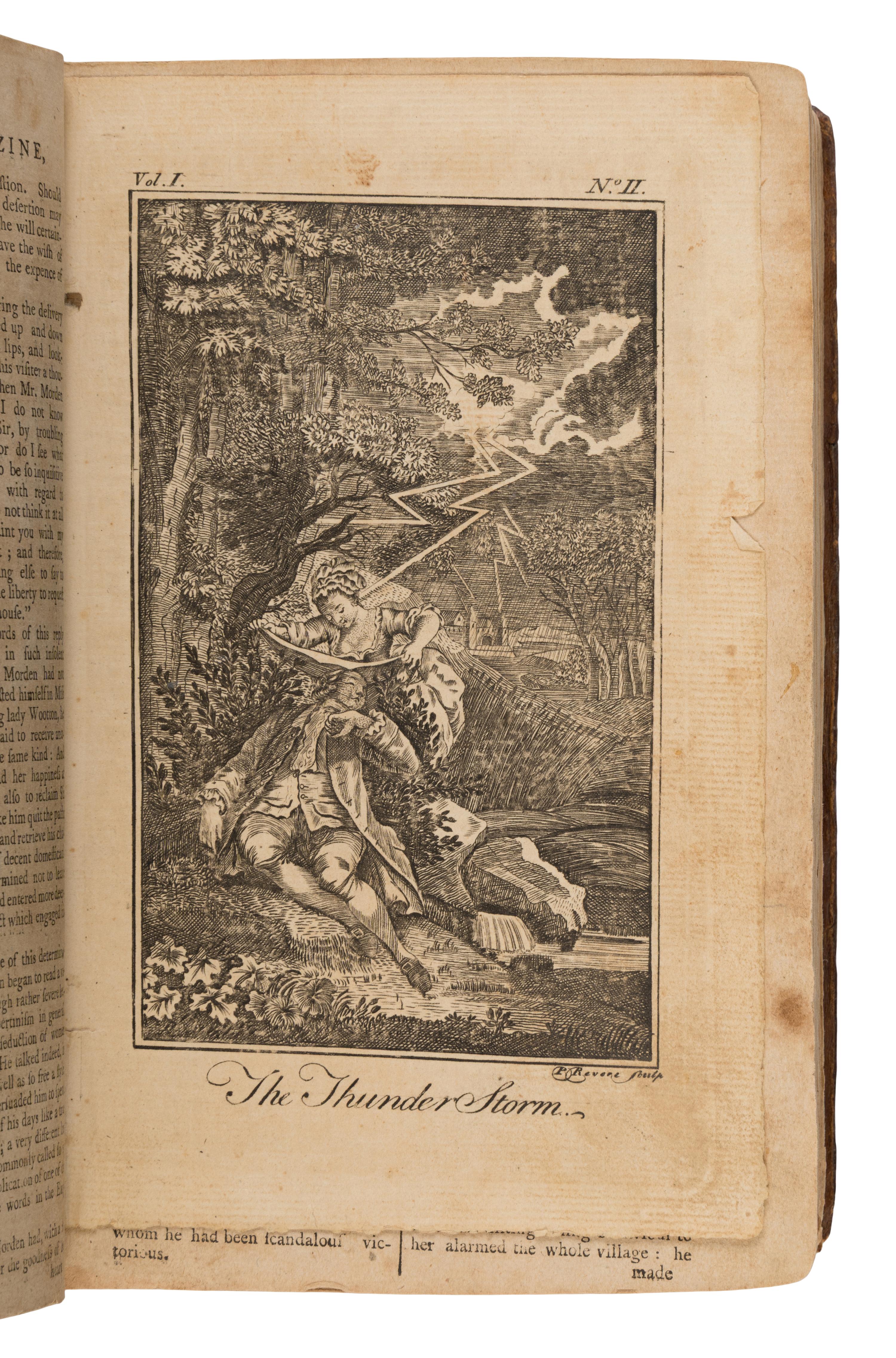 [Revere, Paul (1735-1818), engraver]. The Royal American Magazine, or Universal Repository of Instruction and Amusement. Volume I, for the Year 1774. Boston: Printed at Greenleaf's Printing Office in Union Street, January-December 1774.