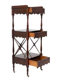A Regency Rosewood Three Tier Etagere — 19TH CENTURY