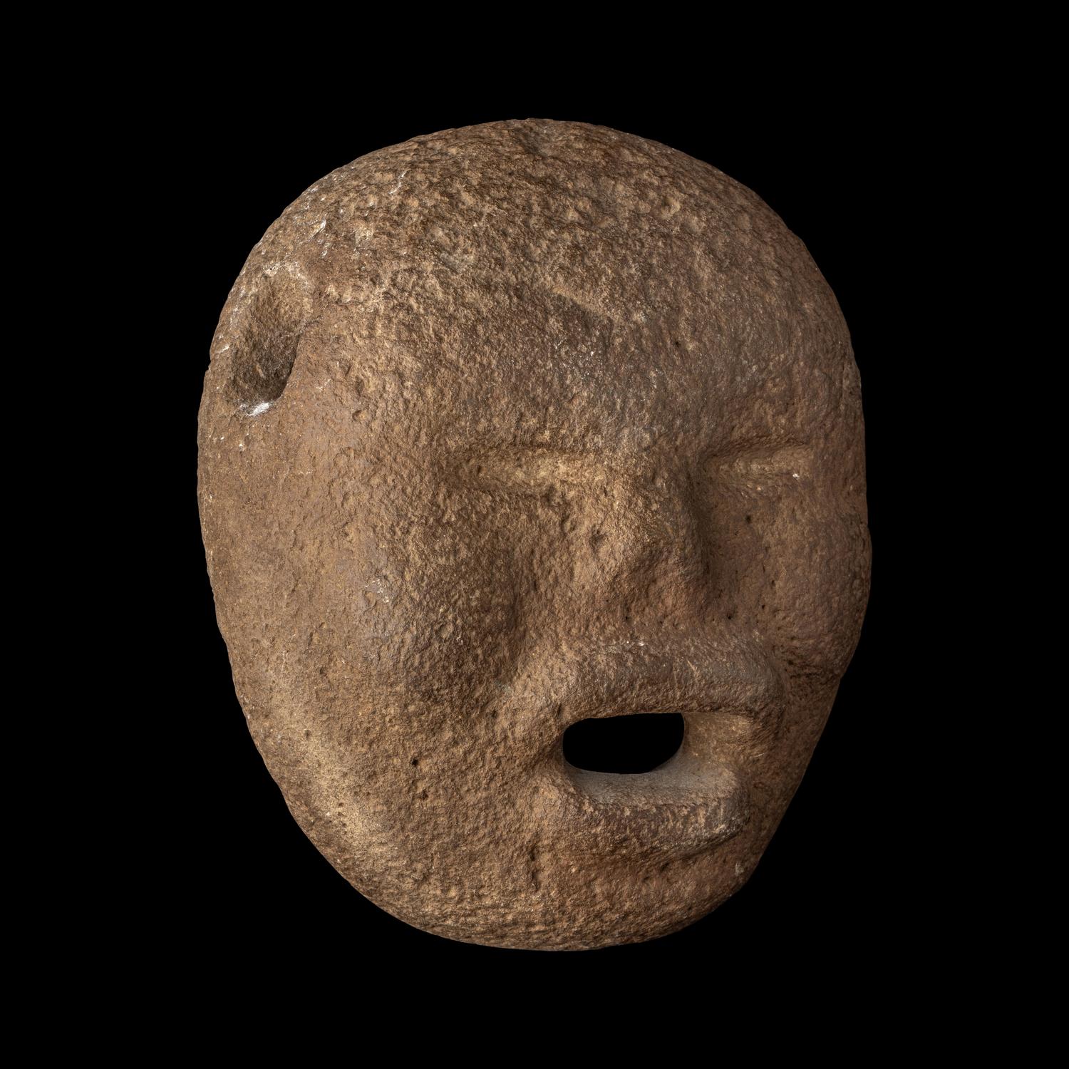 A Cotzumalhuapa Stone Mask
